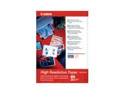 Paper Canon HR101 High Resolution Paper | 106g | A4 | 50sheets foto papīrs