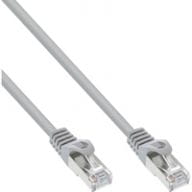 InLine Patchcord SF/UTP Cat.5e,  Grey 0.5m (72550) tīkla kabelis