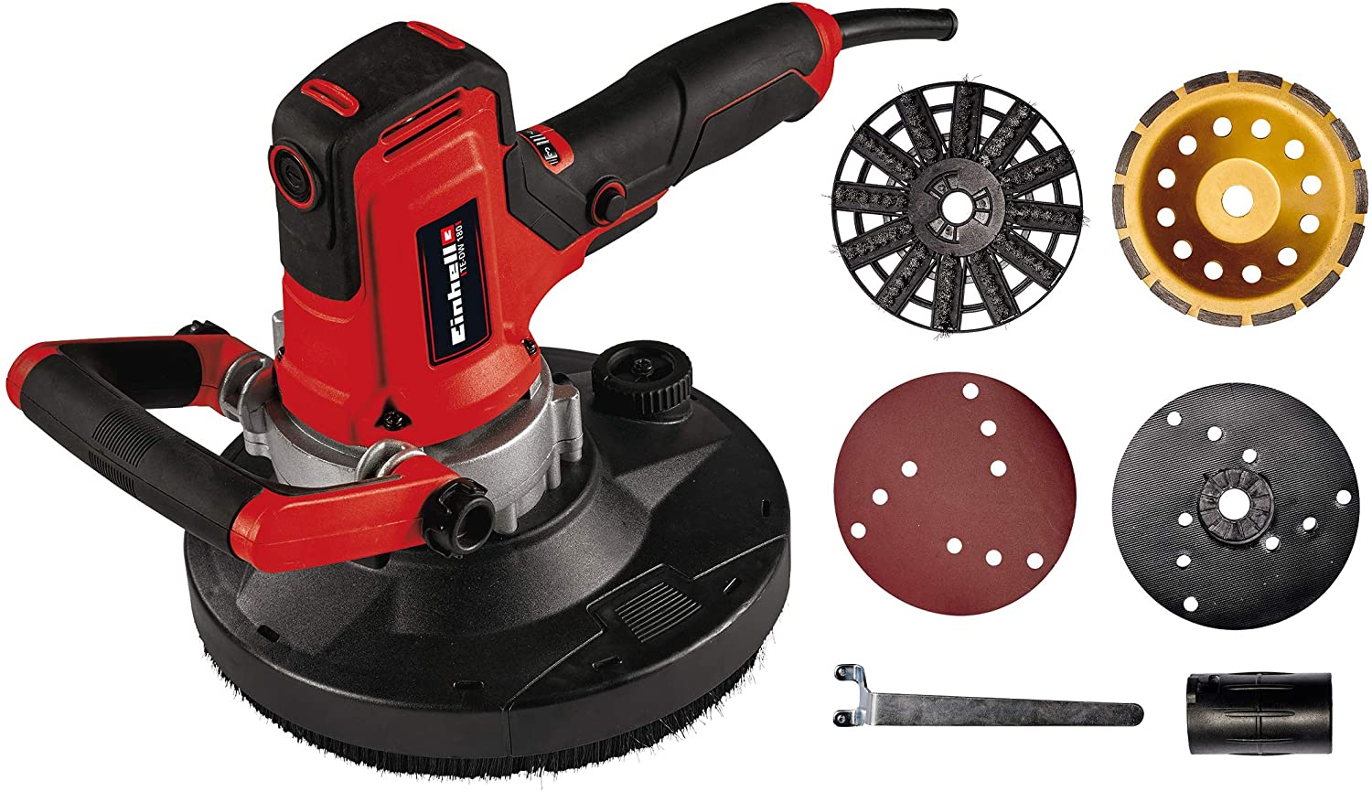 Einhell wall and concrete grinder TE-DW 180 (red/black, 1,300 watts)