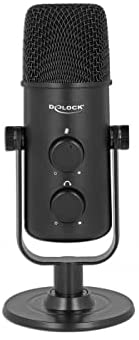 DeLOCK 66822 - Multifunctional double capsule USB microphone with 3.5 mm jack 66822 (4043619668229) aksesuārs datorkorpusiem