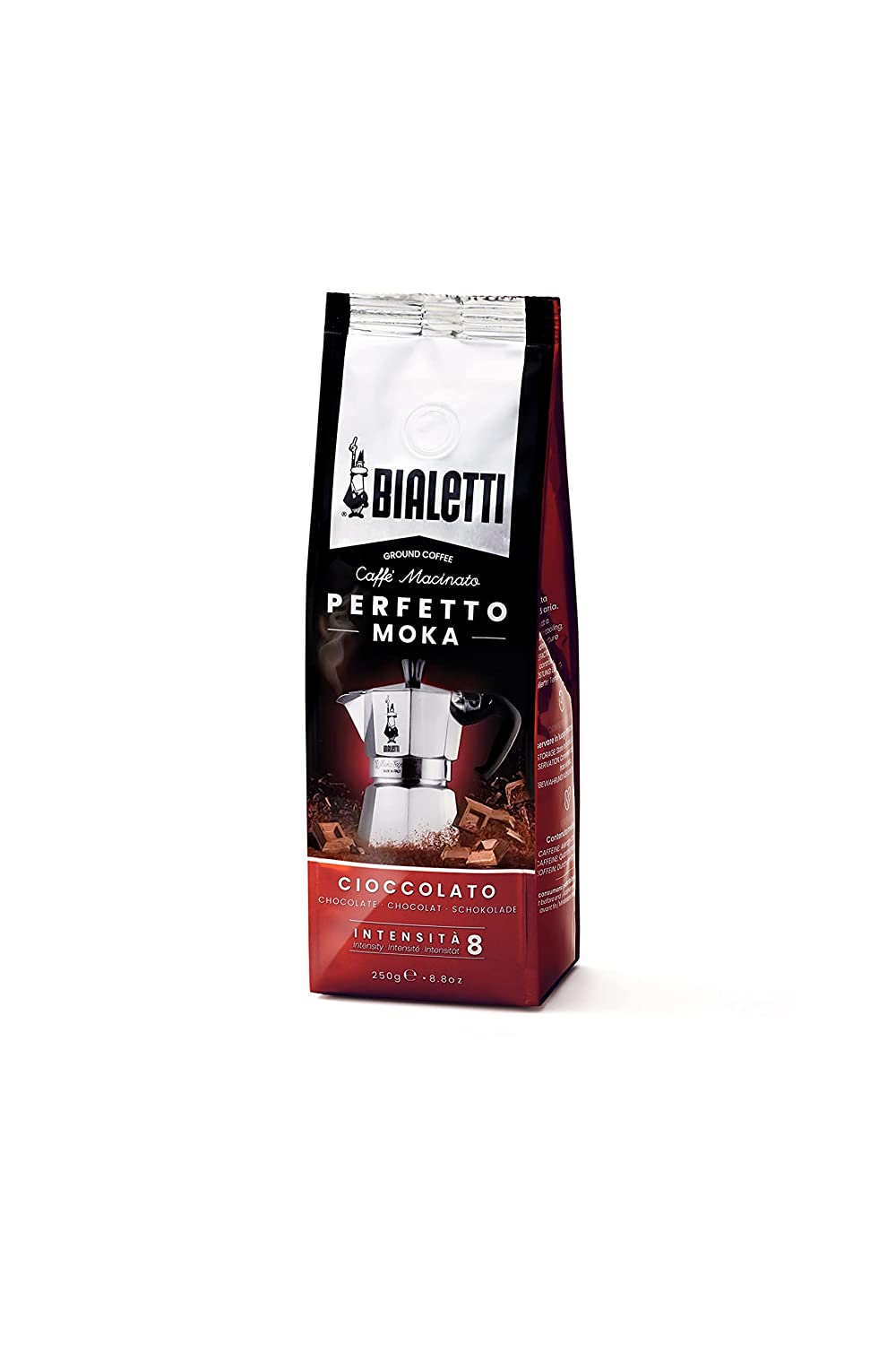 Bialetti Perfetto Moka Nocciola (Hazelnut), Coffee (250g) Kafijas automāts