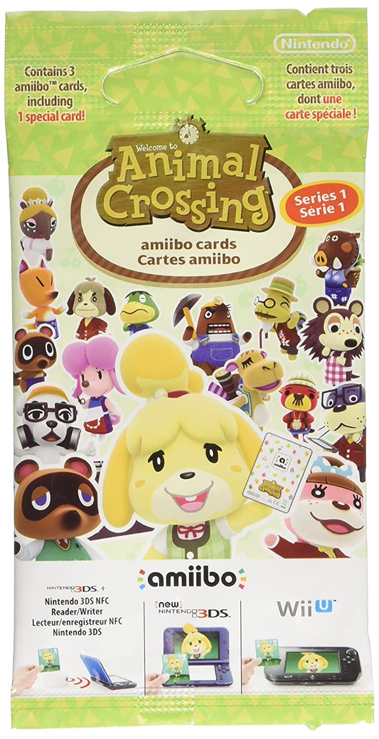 Nintendo amiibo cards 3 pcs. Animal C. Vol.1 spēļu konsole