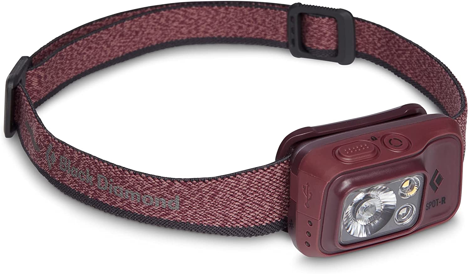 Black Diamond headlamp Spot 400-R, LED light (bordeaux) kabatas lukturis