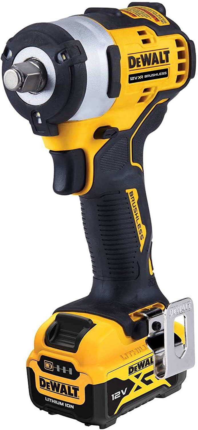 DeWALT cordless impact wrench DCF901P2, 12 volts