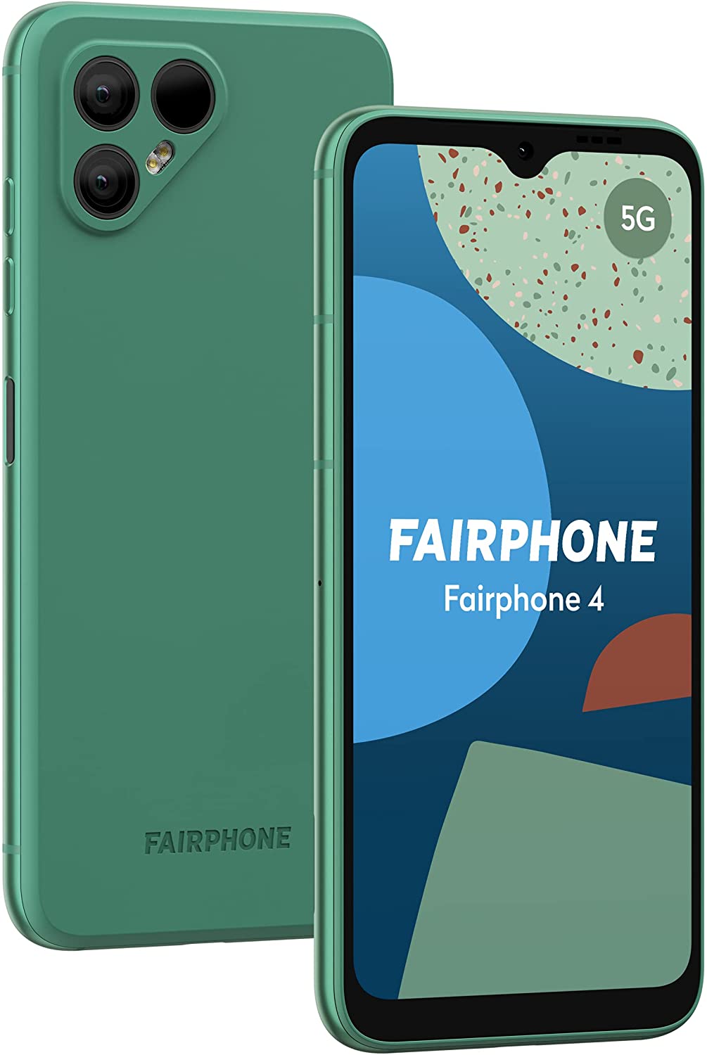 Fairphone 4 - 6.3 - 256GB / 8GB green - Android Mobilais Telefons