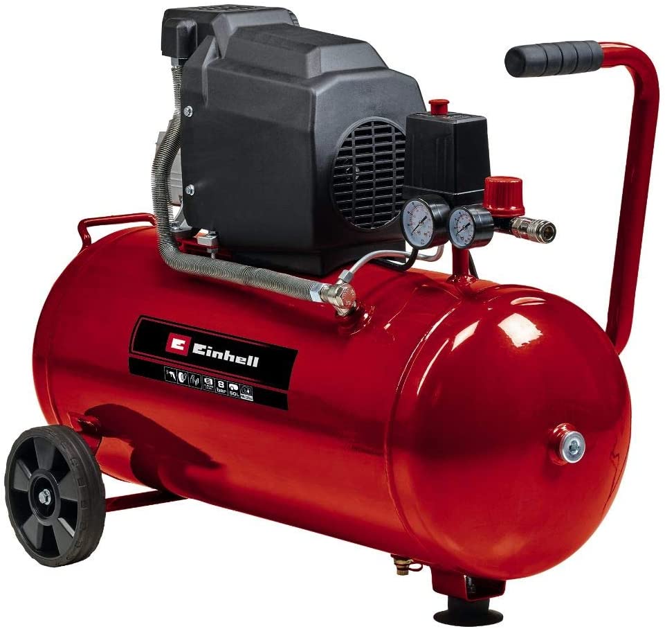 Einhell compressor TC-AC 190/50/8 (red/black, 1,500 watts)