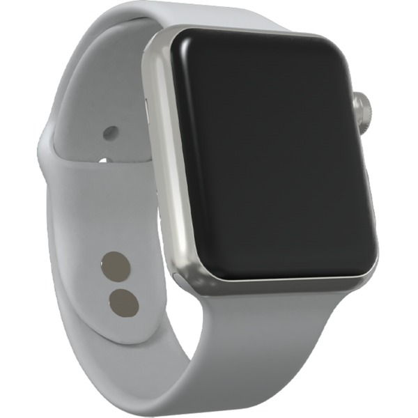 Apple Watch Series 3 Refurbished Smartwatch (Silver/White, 38mm, Sport Band, Aluminum Case) REF_RND-W32238 Viedais pulkstenis, smartwatch