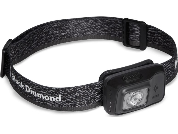 Black Diamond headlamp Astro 300-R, LED light (grey) kabatas lukturis