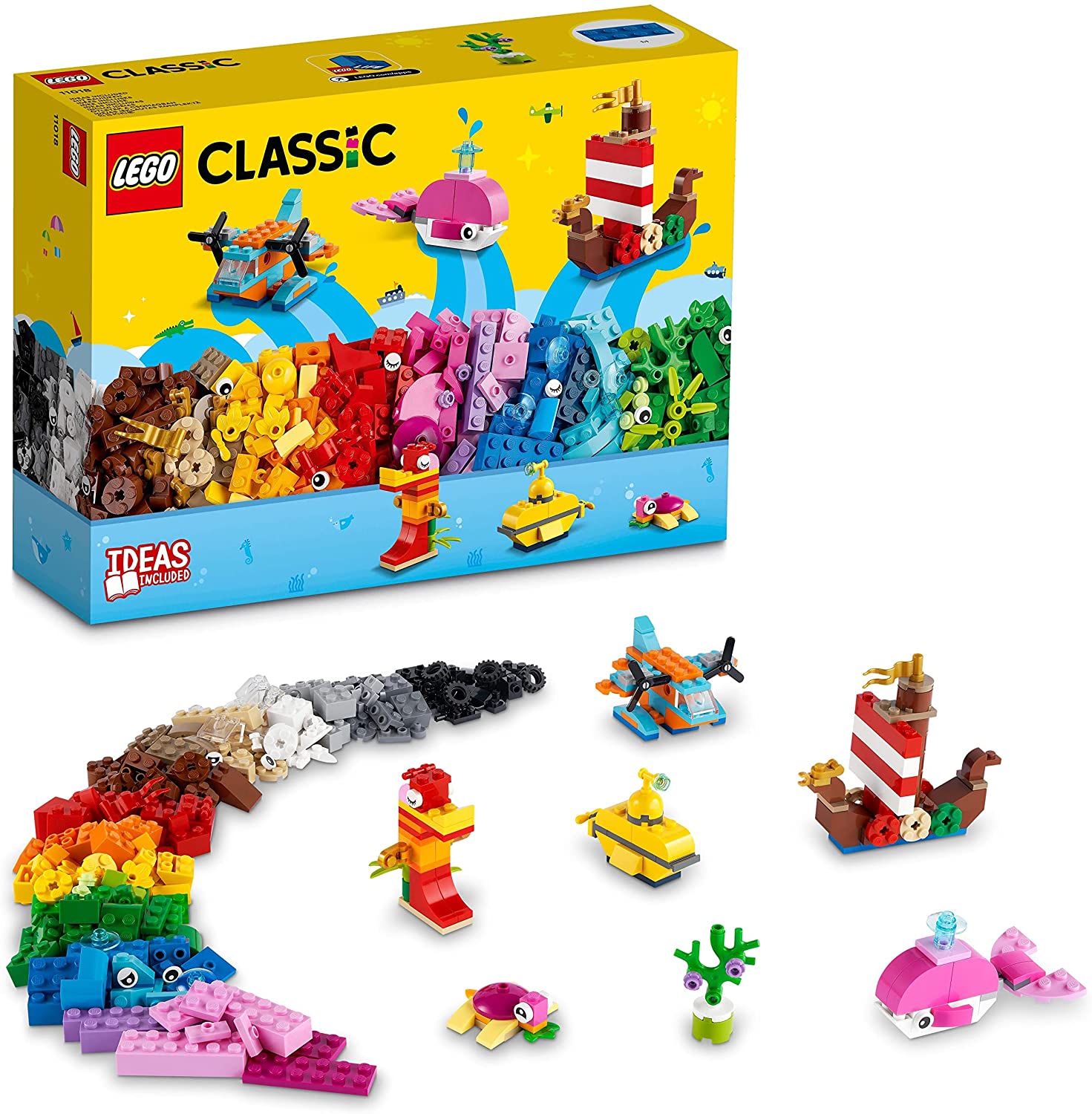 Lego Classic 11018 Creative Ocean Fun LEGO konstruktors