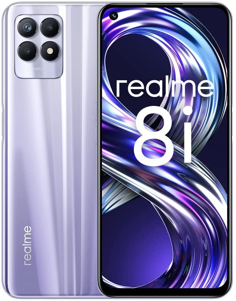realme 8i - 6.6 - 128 / 4GB / Stellar purple - Android 6941399054813 Mobilais Telefons