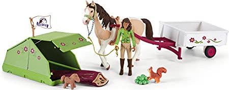 Schleich Horse Club 42533 Sarah's Camping Adventure bērnu rotaļlieta