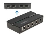 Delock USB 2.0 Switch f. 4 PCs to 4 devices - 11494 aksesuārs datorkorpusiem