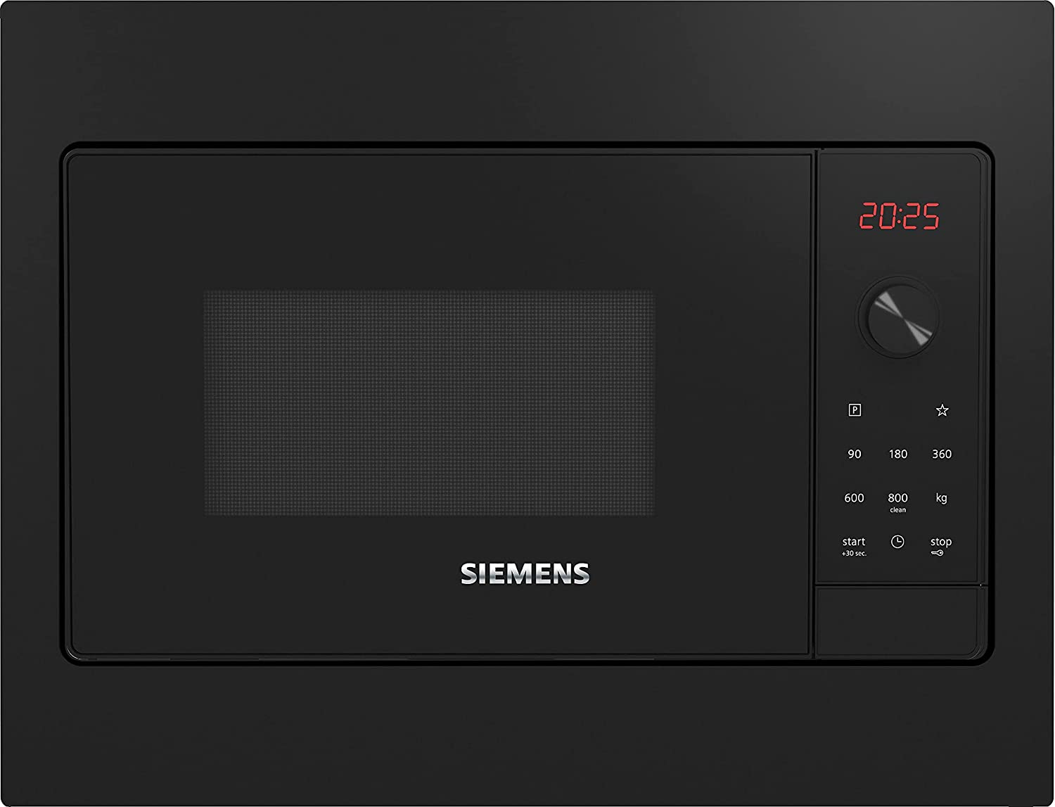 Siemens iQ300 BF523LMB3, microwave (black) Mikroviļņu krāsns