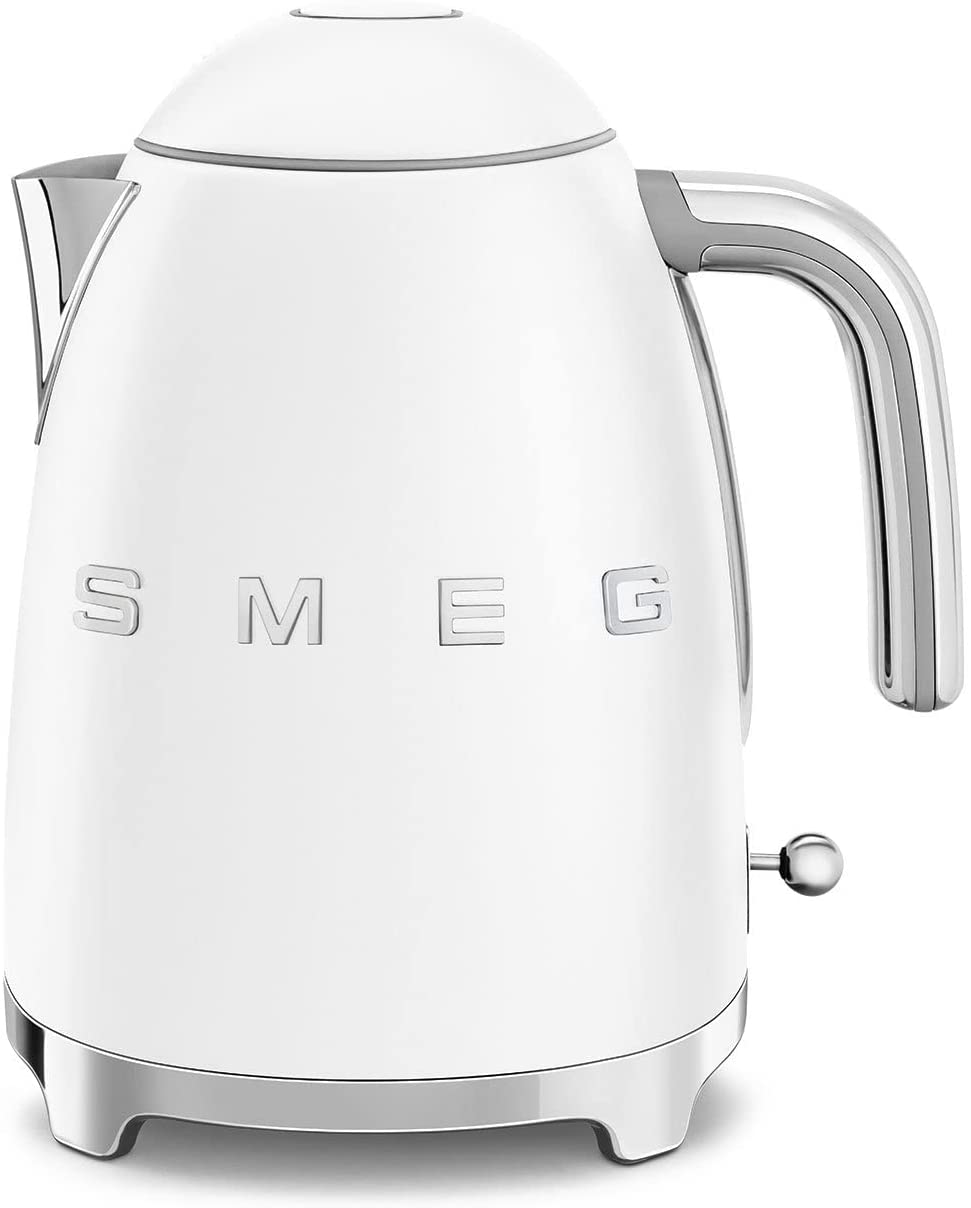 Smeg kettle KLF03WHMEU 1.7 L matt white - 2,400 watts Elektriskā Tējkanna