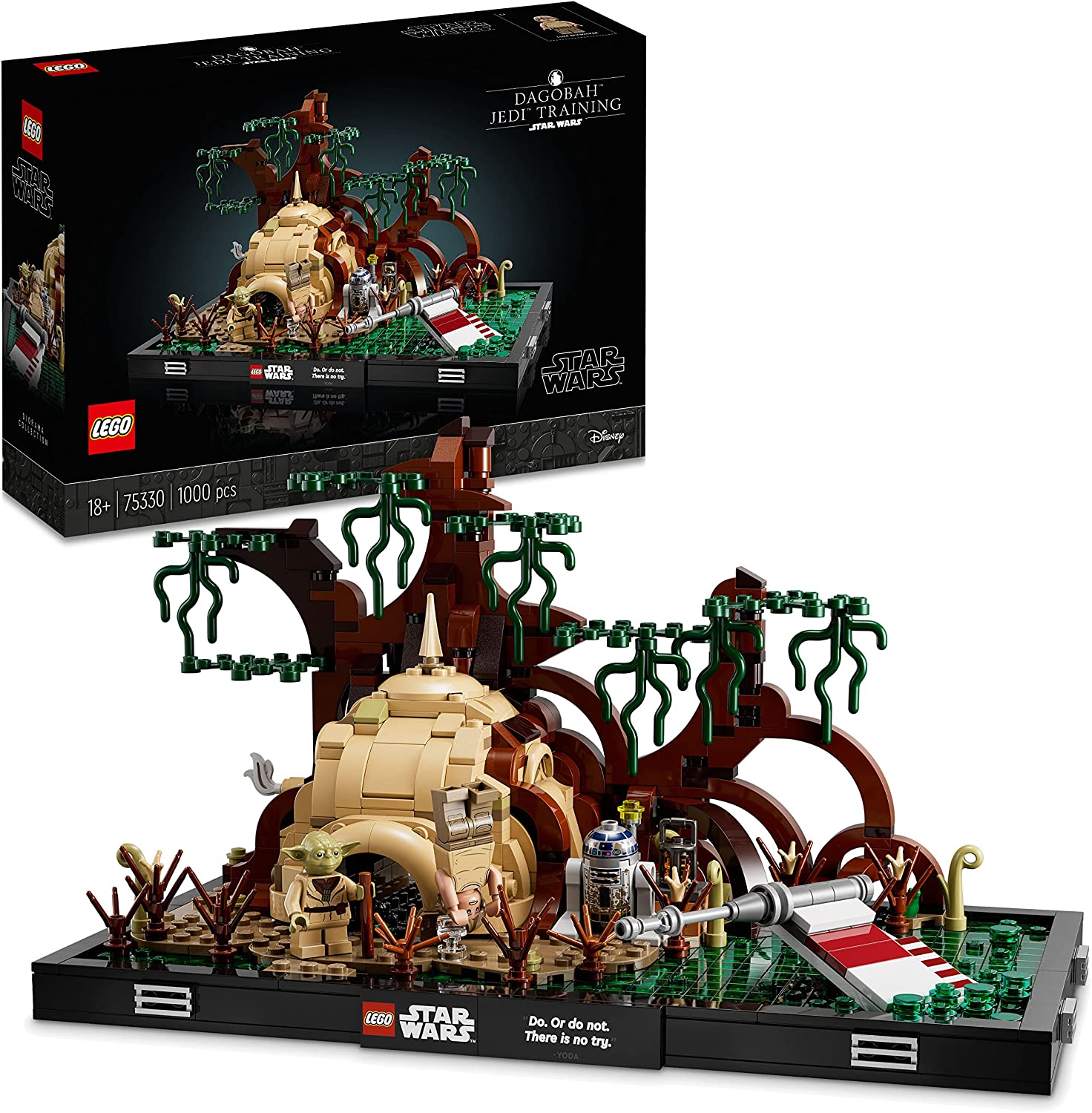 LEGO 75330 Jedi Training on Dagobah Diorama Construction Toy LEGO konstruktors