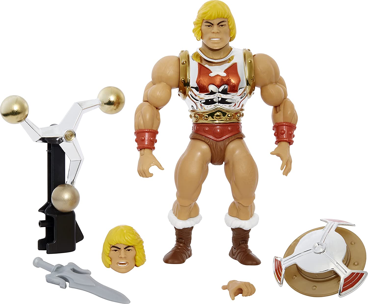 Mattel Masters of the Universe Origins Action Figure 14cm - Flying First He-M. konstruktors