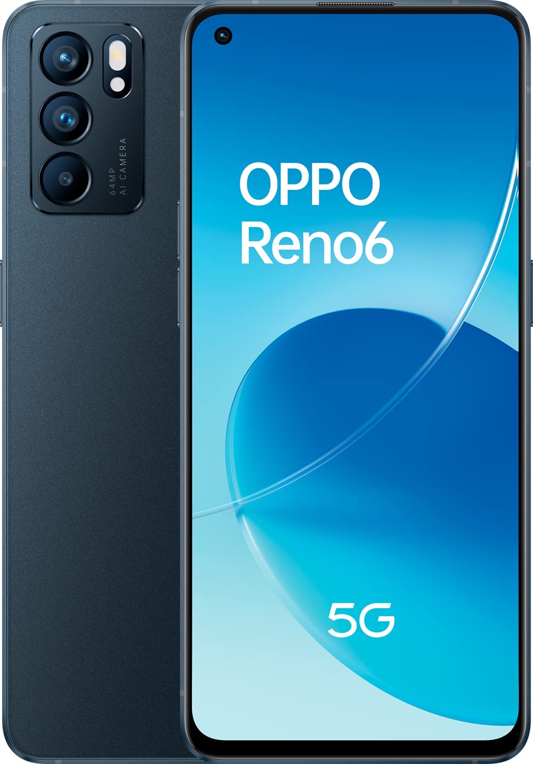 Oppo Reno6 - 6.4 - 5G 128 / 8GB DS EU black - Android 6944284693739 (6944284693739) Mobilais Telefons