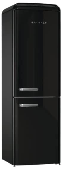 gorenje ONRK619DBK, fridge freezer combination (black) 739925 (3838782570551) Ledusskapis