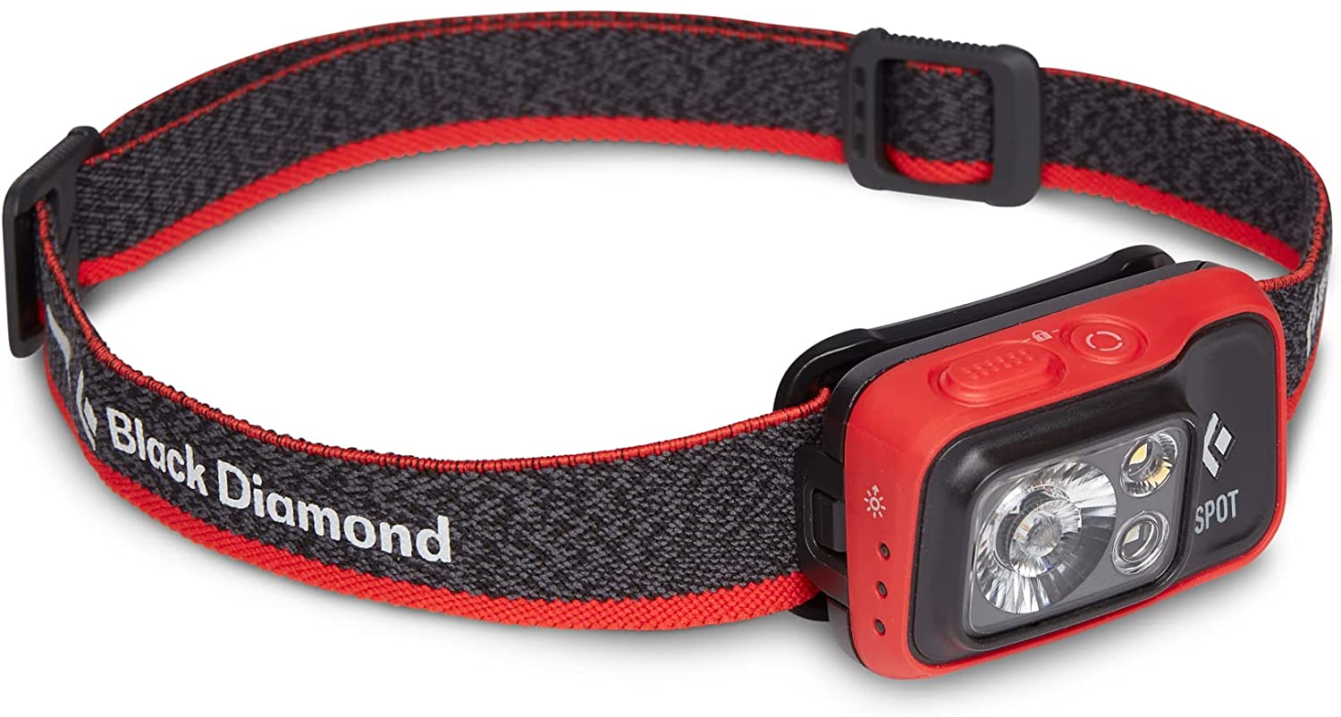 Black Diamond Spot 400 headlamp, LED light (orange) kabatas lukturis