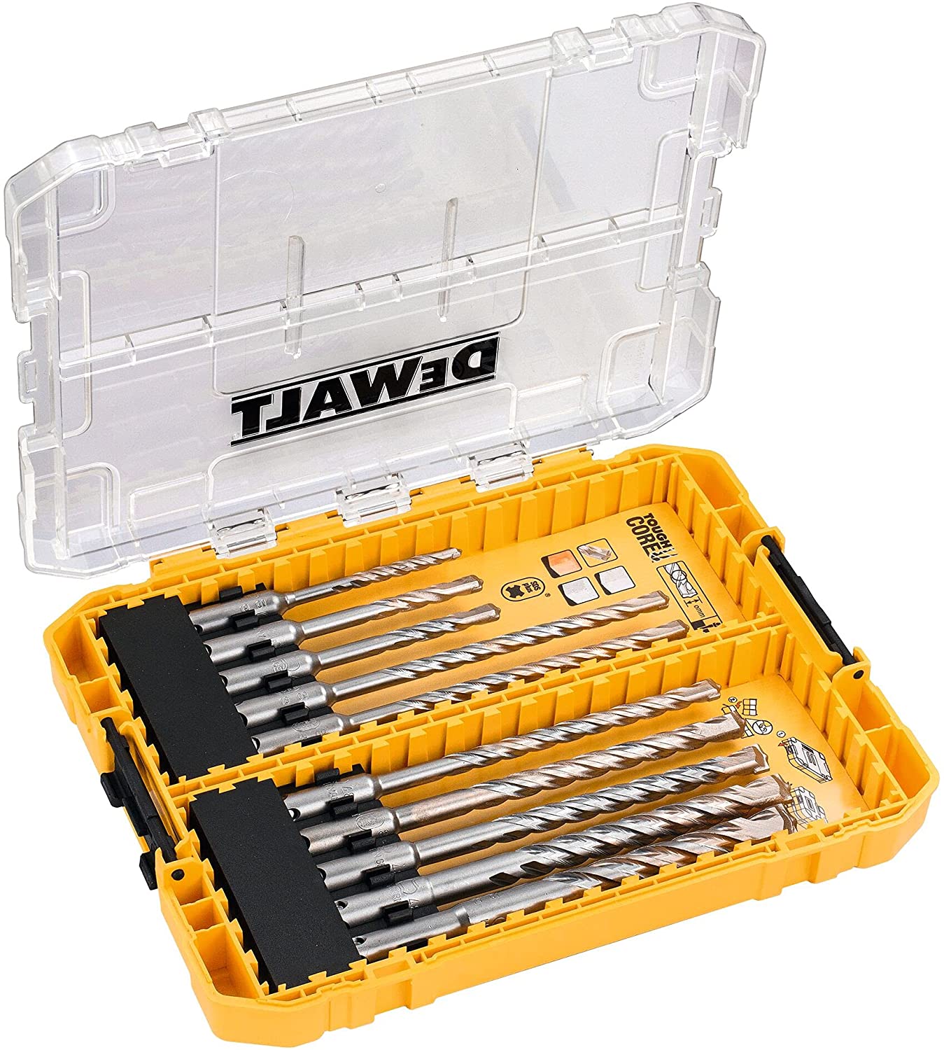 DeWALT hammer drill set DT70753 10 pcs. - DT70753-QZ