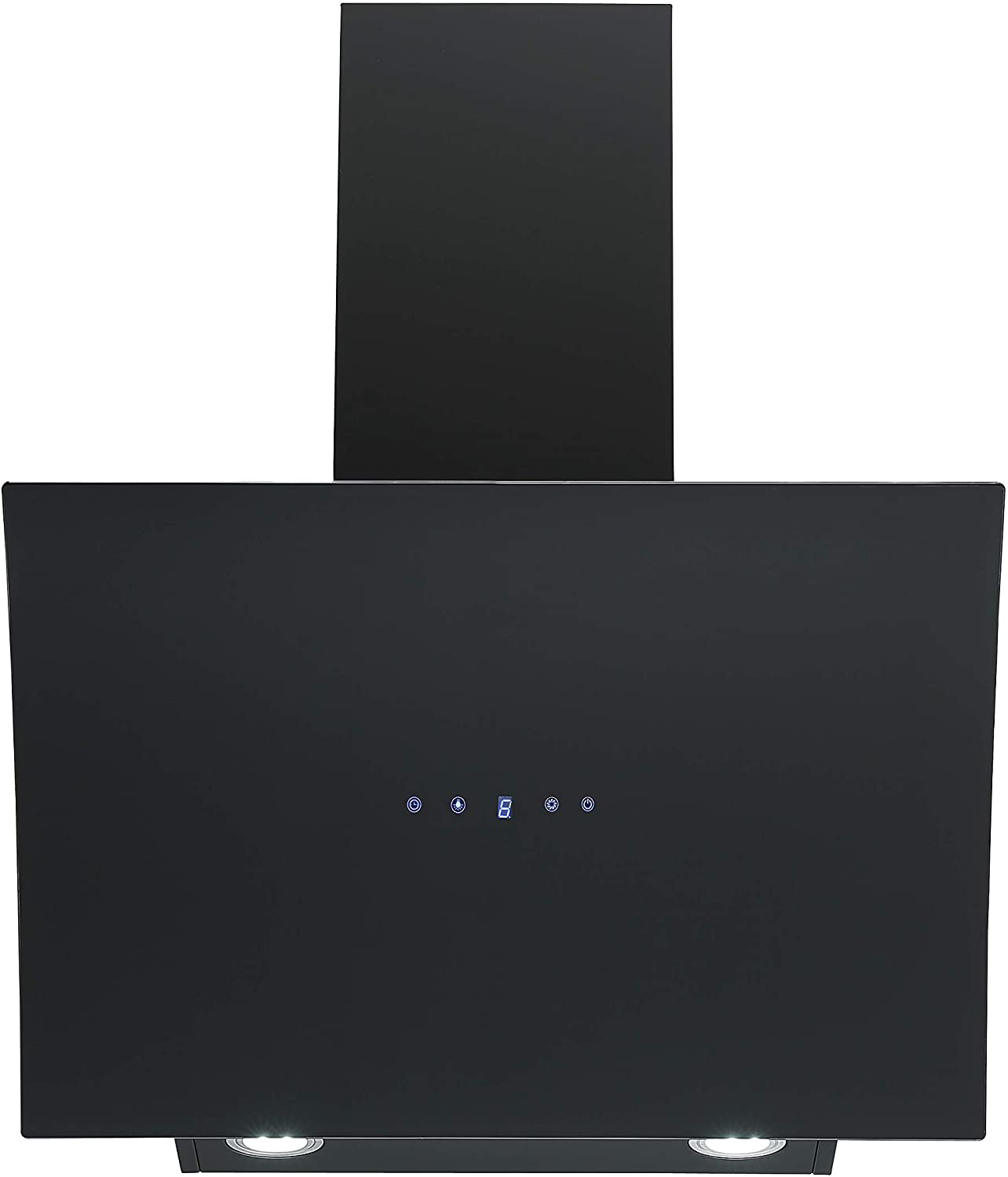 Respecta CH 55060 SA++, cooker hood (black, 60 cm) CH55060SA++ (4260641228706) Tvaika nosūcējs