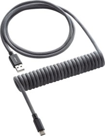 CableMod Classic Coiled Keyboard Cable grey 1.50m - USB-A> USB-C klaviatūra