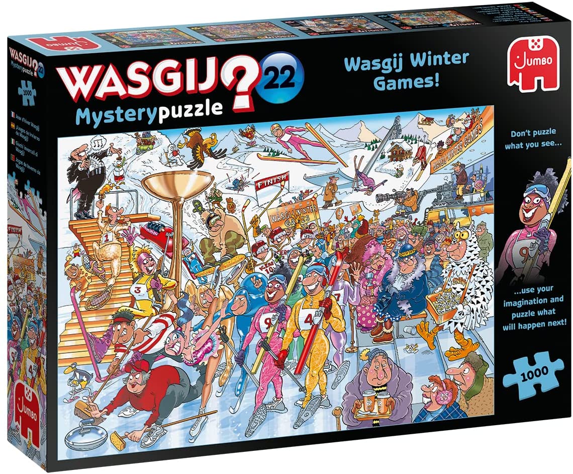 Jumbo Wasgij Mystery 22 The Wasgij Winter Games, Puzzle puzle, puzzle