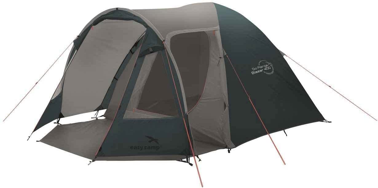 Easy Camp dome tent Blazar 400 Steel Blue (dark blue/grey, with tunnel extension, model 2022)  