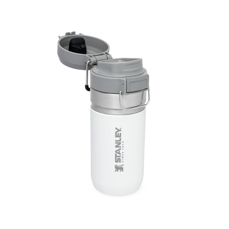 Stanley Termopudele The Quick Flip Water Bottle Go 0,47L balta 2809148024 termoss