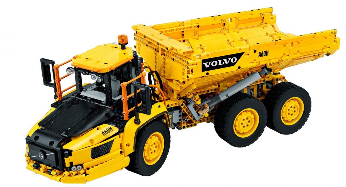 LEGO Technic articulated Volvo dumper - 42114 LEGO konstruktors