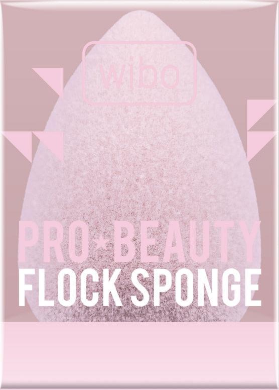 Wibo WIBO_Pro Beauty Flock Sponge gabeczka do makijazu na mokro i sucho 5901801644057