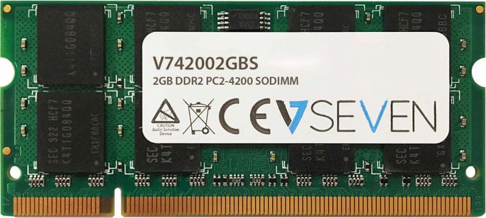 V7 DDR2 SODIMM 2GB 533MHZ CL5 (V742002GBS) operatīvā atmiņa