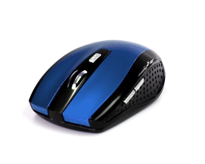 Media-tec RATON PRO - Wireless optical mouse, 1200 cpi, 5 buttons, color blue Datora pele