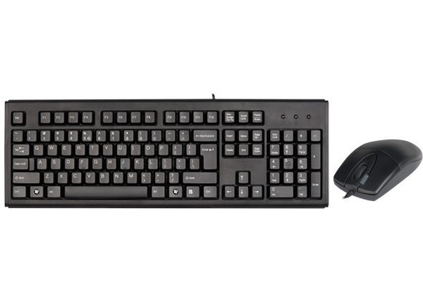 Keyboard+mouse A4-Tech KM-72620D USB Black klaviatūra
