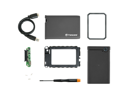 Transcend All-in-one Upgrade Kit - SJ25CK3 - SSD and HDD aksesuārs datorkorpusiem