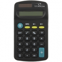 Titanum TCL101 Kalkulators, 8 zimju ekrans kalkulators