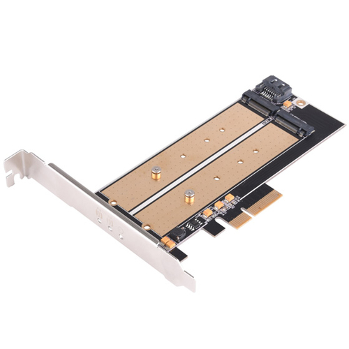 SilverStone SST-ECM22 2x M.2 Schnittstellenkarte PCIe aksesuārs datorkorpusiem