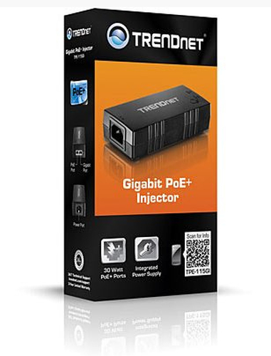 TrendNET PoE+ Gigabit Injector   TPE-115GI adapteris