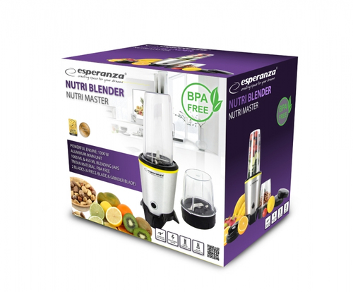 ESPERANZA EKM028 NUTRI MASTER - Blender 1L. 1000W Blenderis