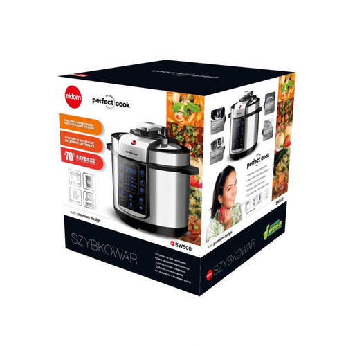 Electric pressure cooker ELDOM SW500 PERFECT COOK Multivārāmais katls