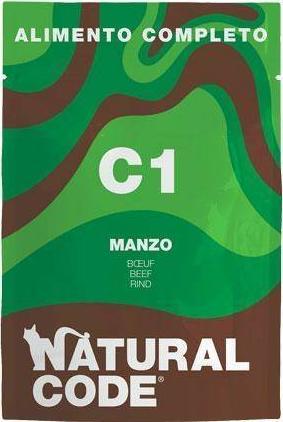 Natural Line s.r.l NATURAL CODE KOT sasz.70g C1 WOLOWINA VAT017994 kaķu barība