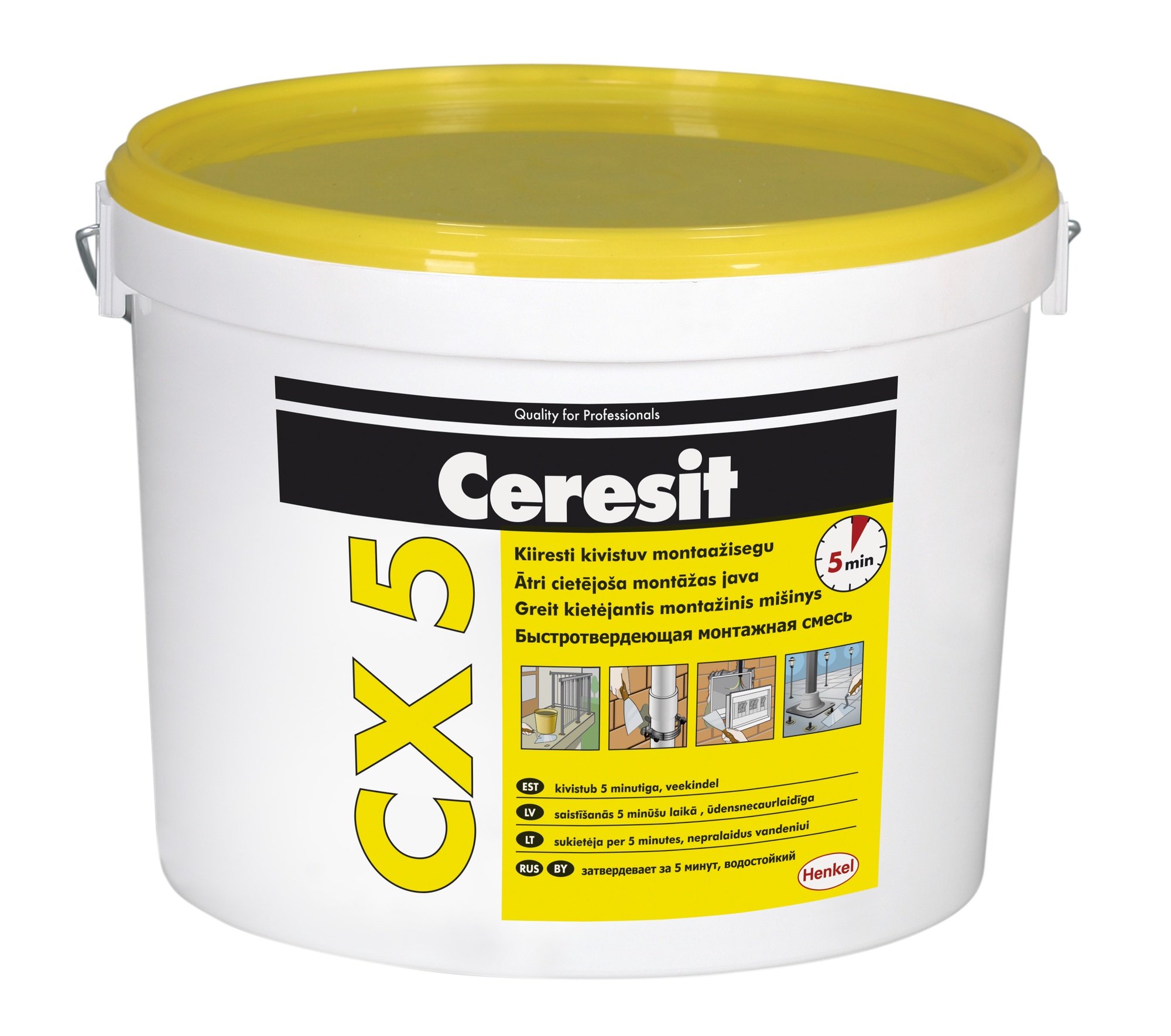 CERESIT RAPID CEMENT CX5 5KG 5900089505517