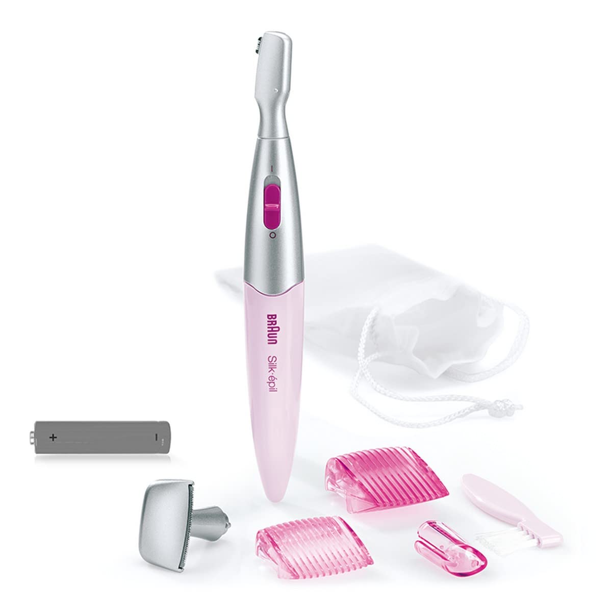 Braun | Shaver | SilkFinish FG1100 | Number of power levels 1 | AAA | Pink