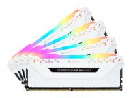 Corsair Vengeance RGB Pro Weisz 32GB DDR4 Kit 3200-16 K4 operatīvā atmiņa