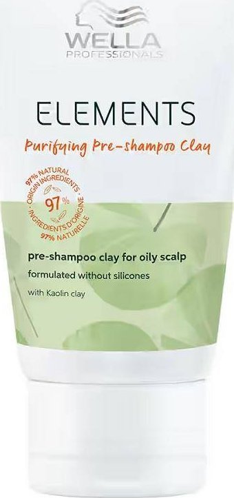 Wella Professionals Elements Purifying Pre-Shampoo Clay oczyszczajaca glinka do stosowania przed myciem wlosow szamponem 70ml 4064666035697 