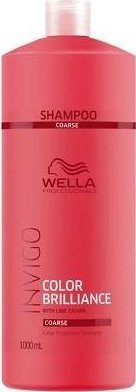 Wella Professionals Invigo Brillance Color Protection Shampoo Coarse szampon chroniacy kolor do wlosow grubych 1000ml 4064666318349 (4064666 Matu šampūns