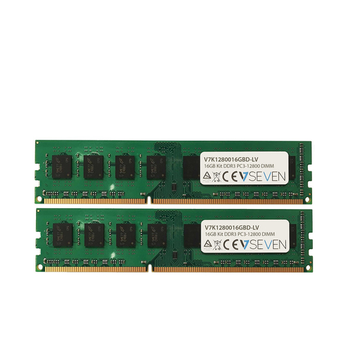Atmiņa V7 2X8GB KIT DDR3 1600MHZ CL11 - V7K1280016GBD-LV operatīvā atmiņa