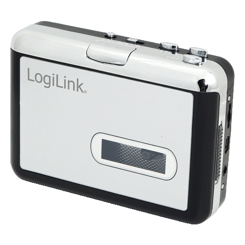 LOGILINK -  Cassette-Player with USB Connector aksesuārs mobilajiem telefoniem