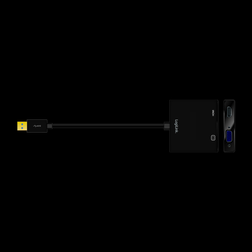Logilink UA0234 VGA/HDMI, USB 3.0