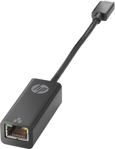 Kabel USB Hewlett-Packard USB-C na RJ-45 Black (V7W66AA) USB kabelis